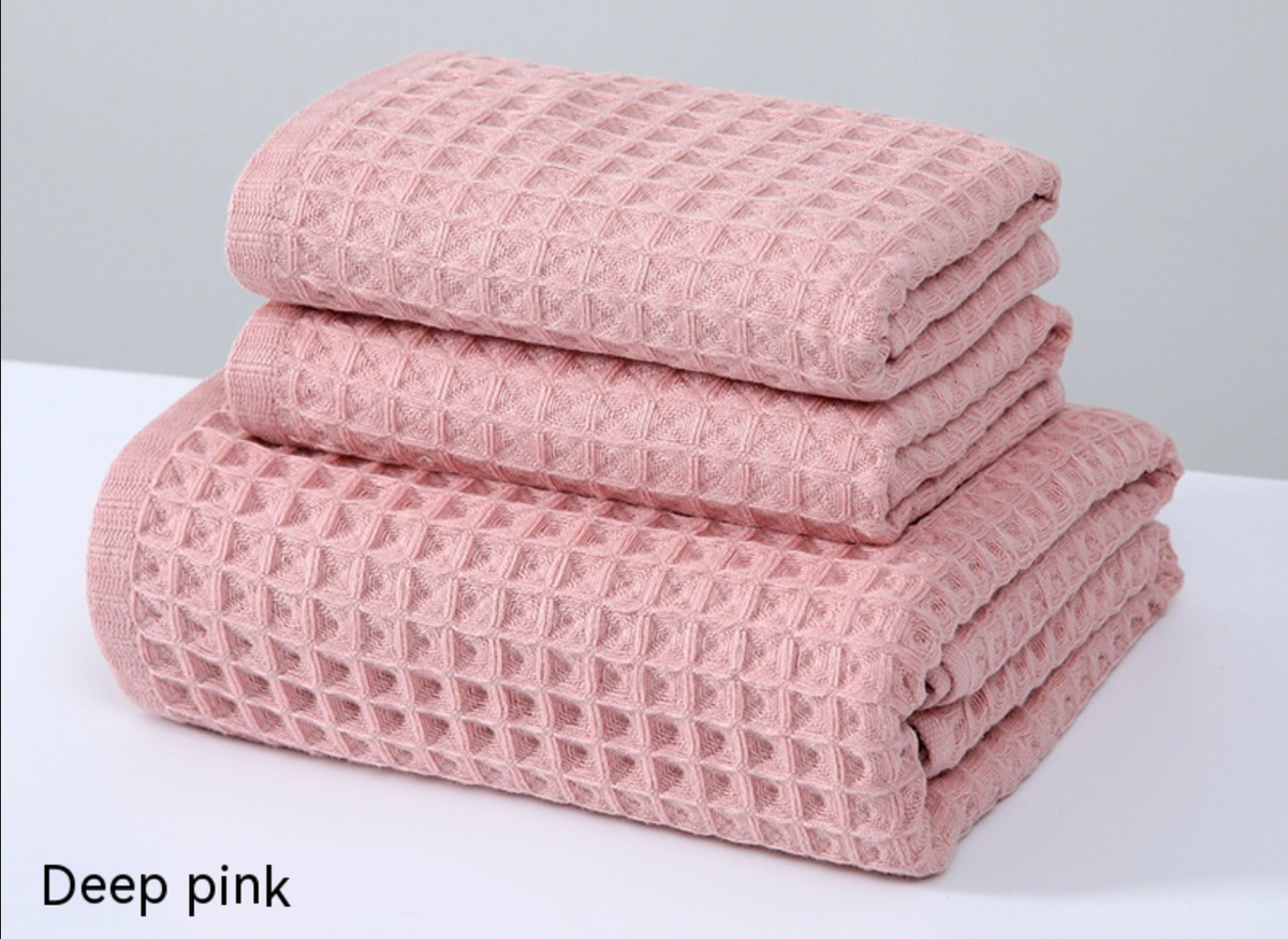 Steam · BC 01-02 — Cotton Waffle Bath Towel