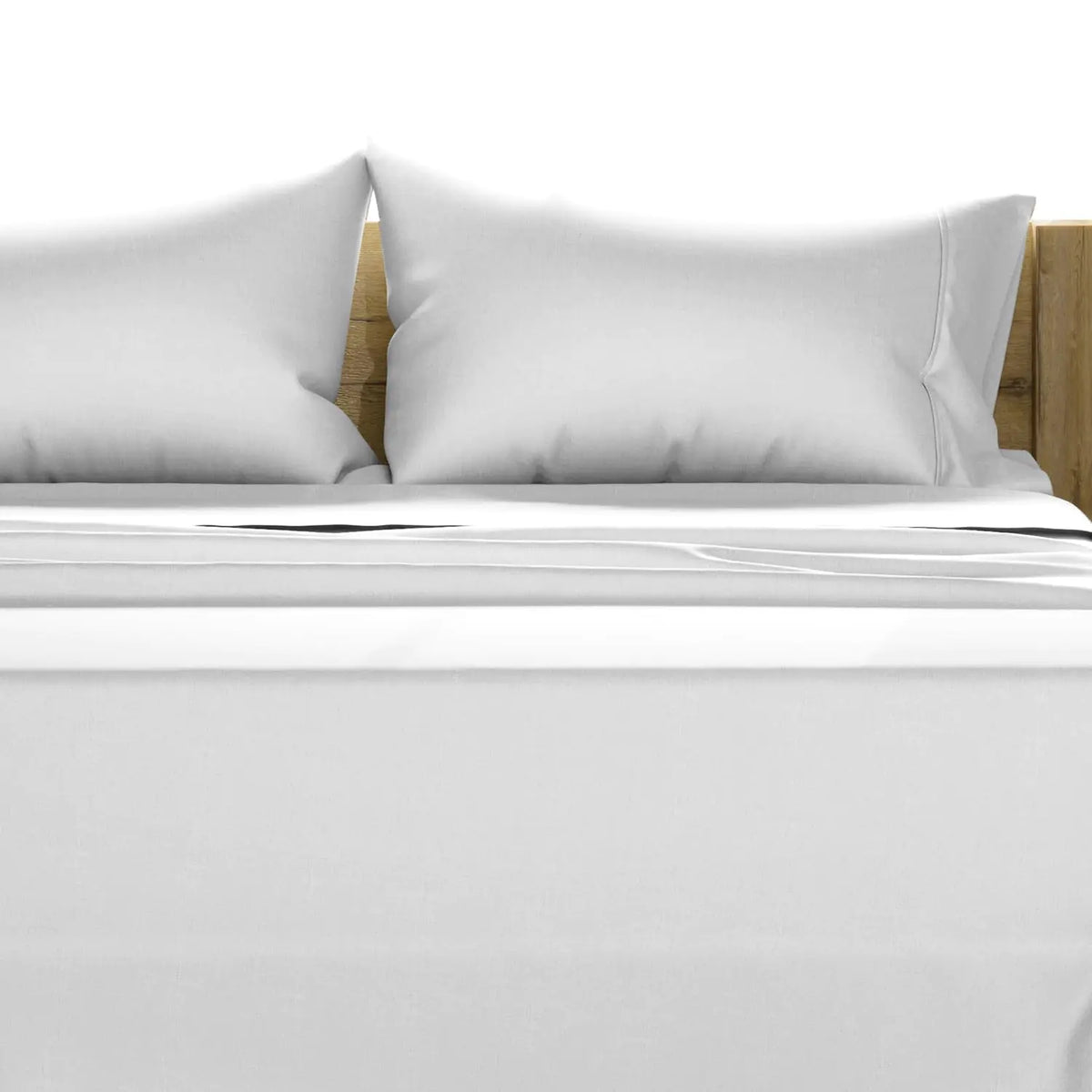 Grey Egyptian cotton sateen sheet set