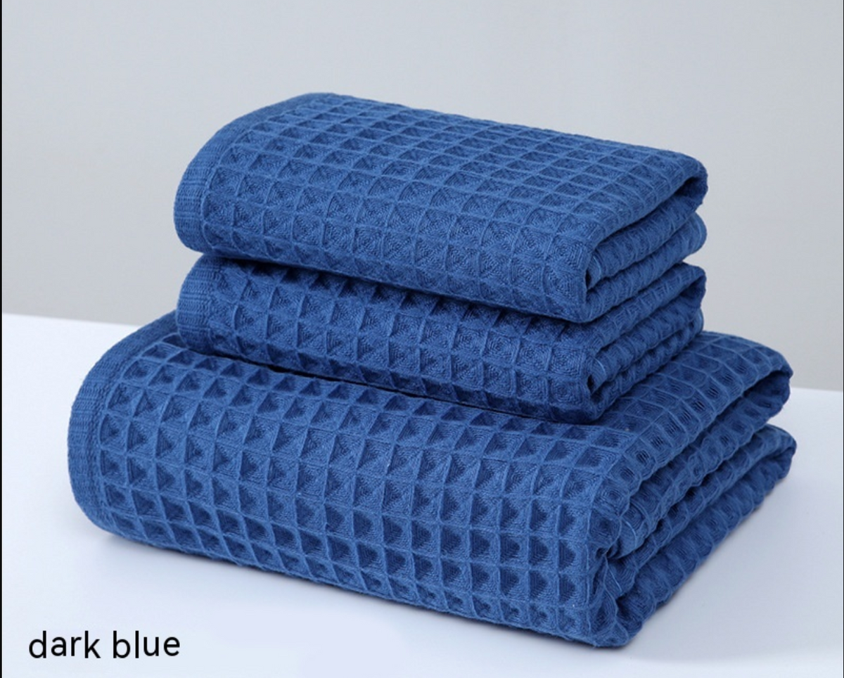 Steam · BC 01-02 — Cotton Waffle Bath Towel