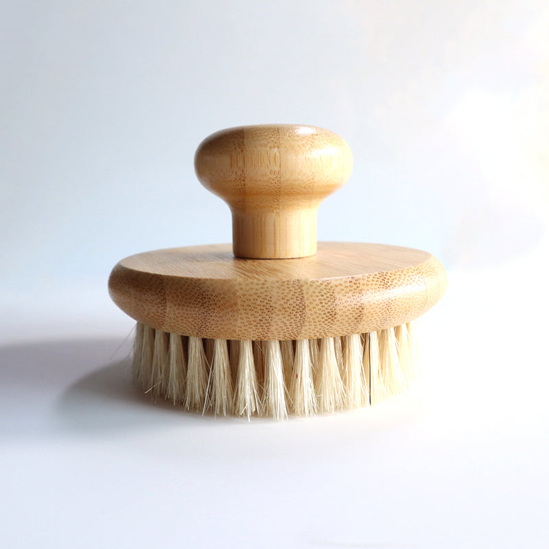 Grain · BC 03-06 — Natural-Bristle Dry Body Brush