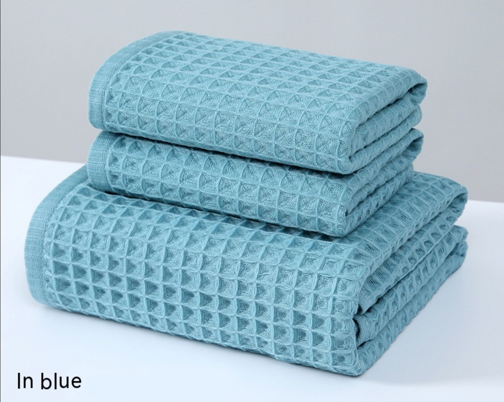 Steam · BC 01-02 — Cotton Waffle Bath Towel