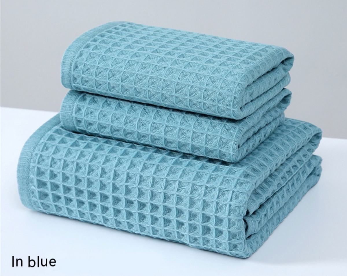 Steam · BC 01-02 — Cotton Waffle Bath Towel