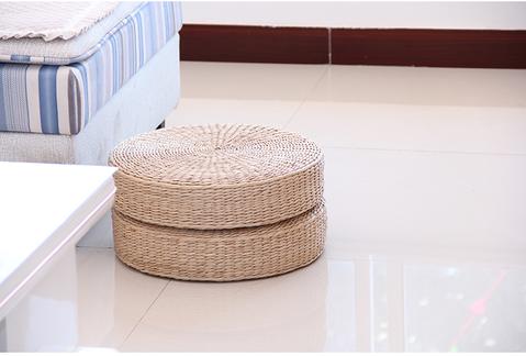 Tatami · BC ST-01 — Hand-Woven Rush Floor Cushion