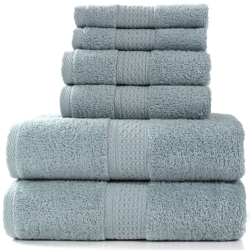 Cotton 6-piece towel set