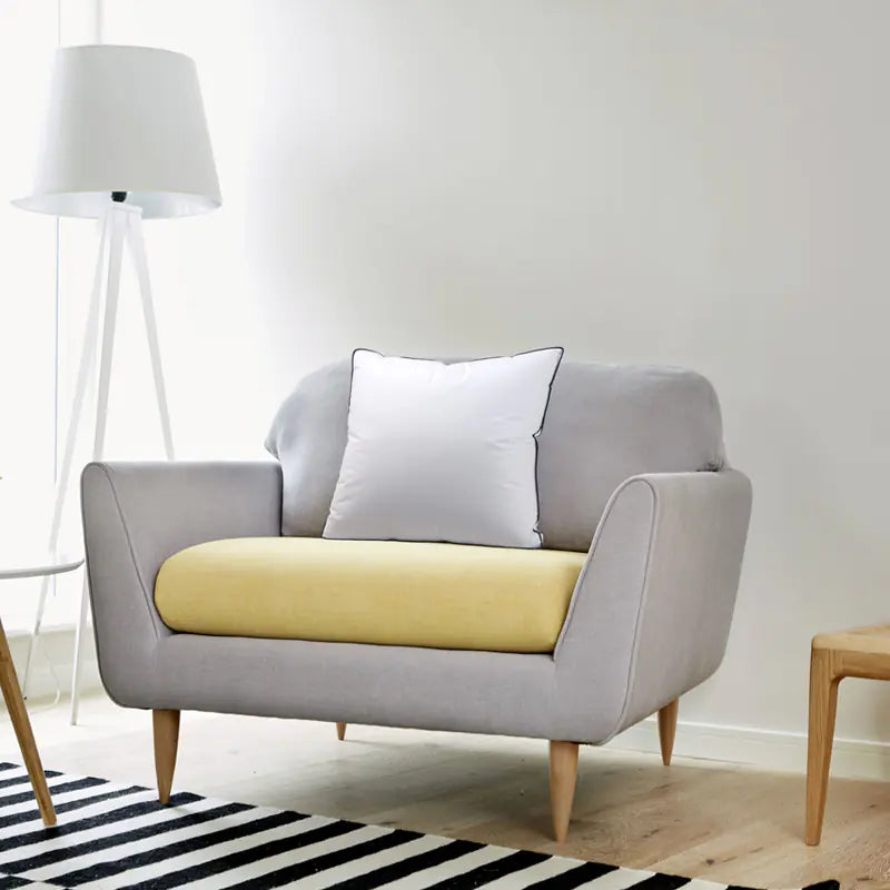 White duck down cushion insert