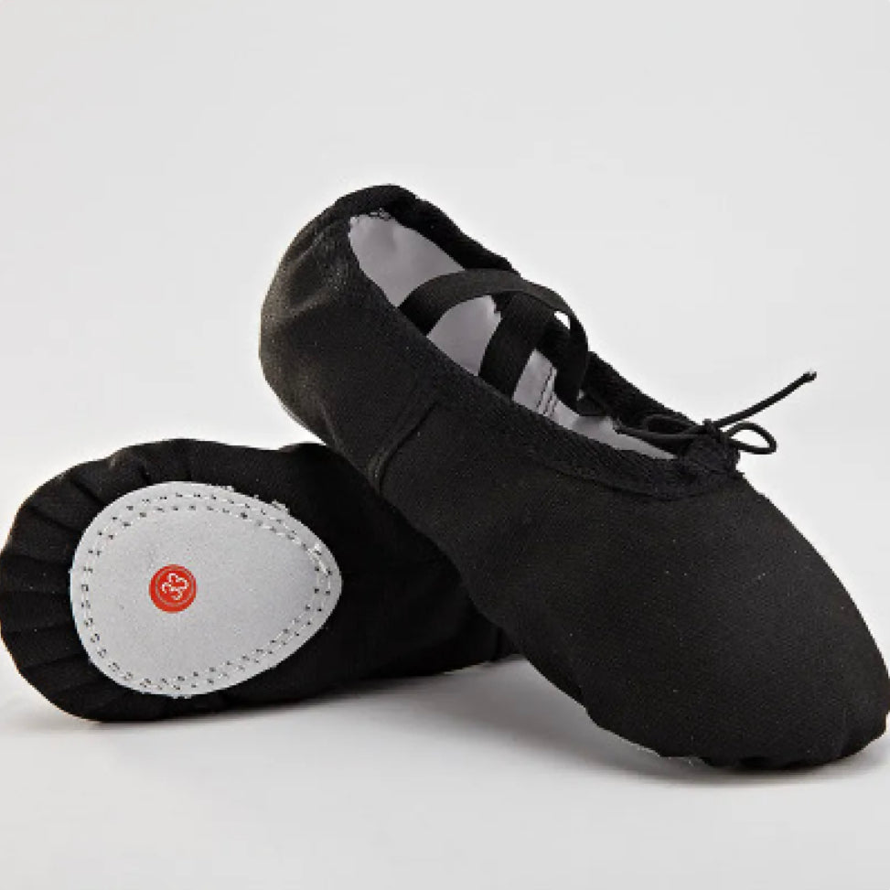 Barre · BC ST-06 — Canvas Split-Sole Ballet Slipper