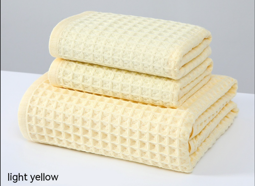 Steam · BC 01-02 — Cotton Waffle Bath Towel