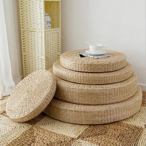 Tatami · BC ST-01 — Hand-Woven Rush Floor Cushion