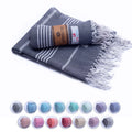 Oversized Turkish cotton bath sheet