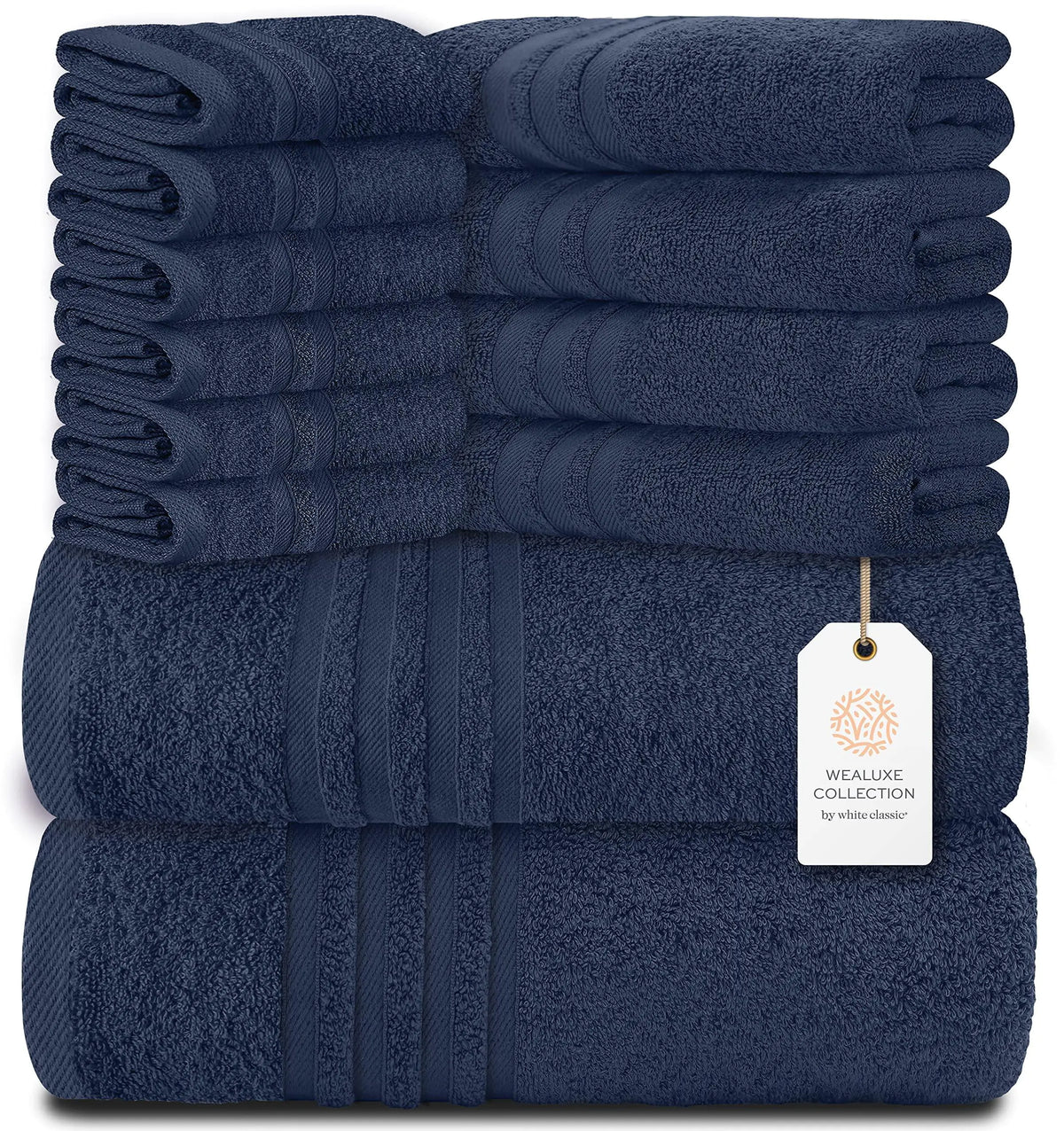 Cotton 12-piece towel set
