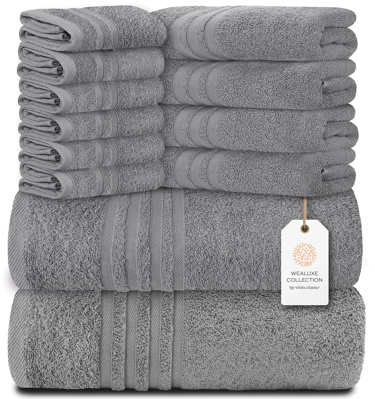 Cotton 12-piece towel set