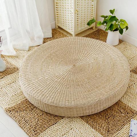 Tatami · BC ST-01 — Hand-Woven Rush Floor Cushion