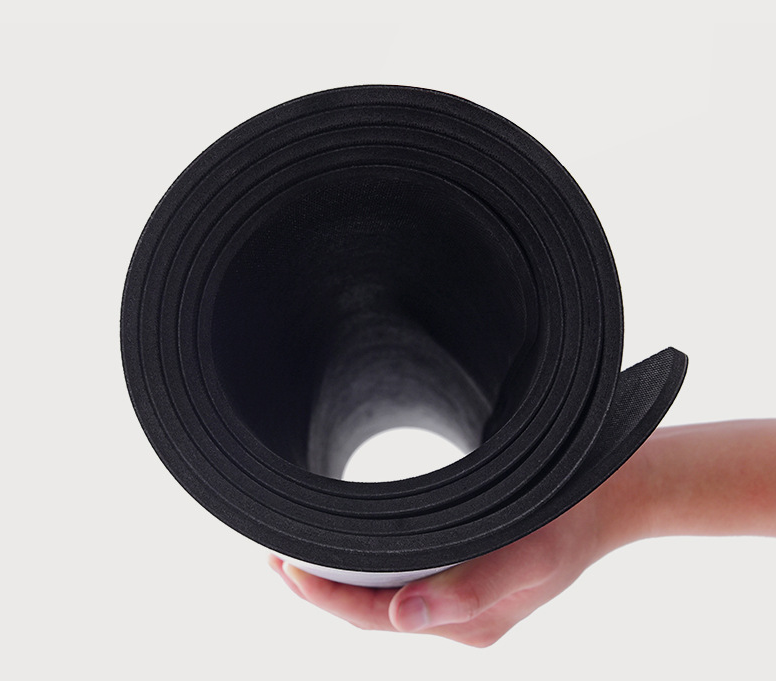 Asana — Suede-Touch Rubber Yoga Mat, 5 mm