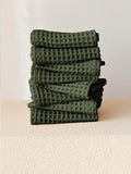 Turkish waffle washcloth set of 8