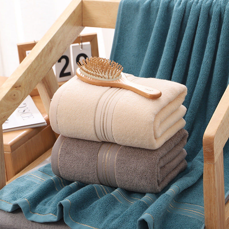 Ochre · NB G2-6 — earthy brown bath towel