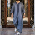 Linen beach robe