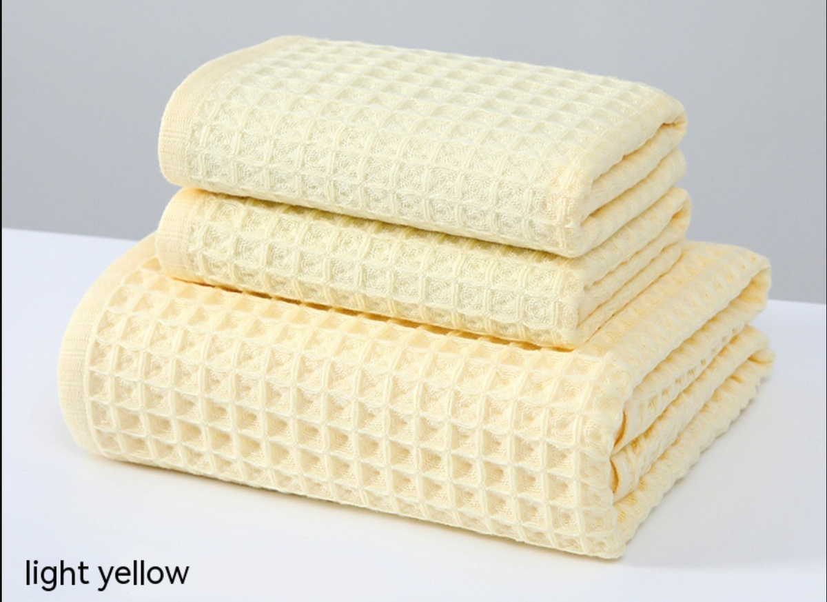 Steam · BC 01-02 — Cotton Waffle Bath Towel