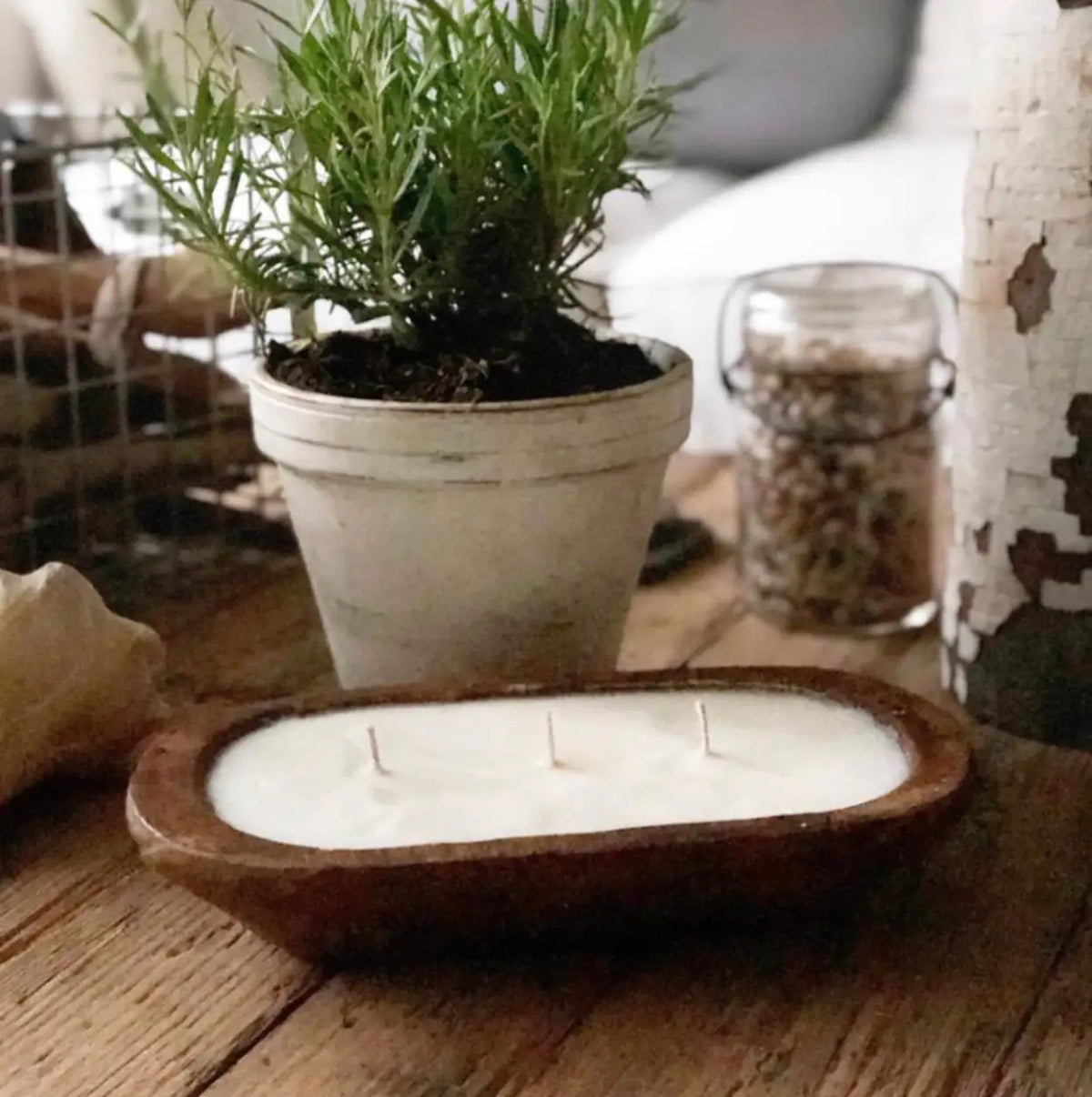 Lemon zest lemongrass 3-wick terrace candle
