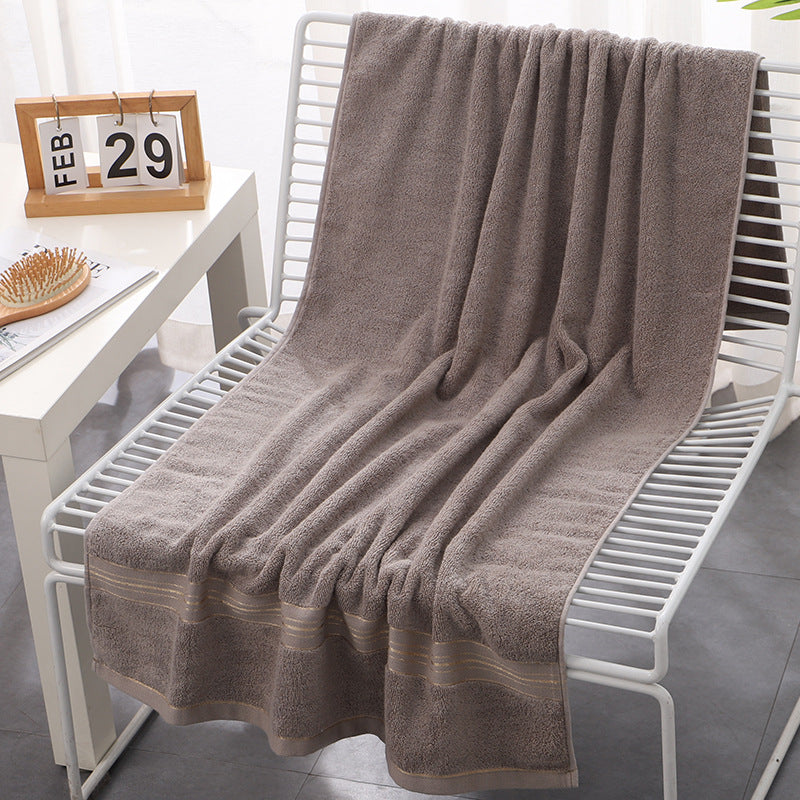 Ochre · NB G2-6 — earthy brown bath towel