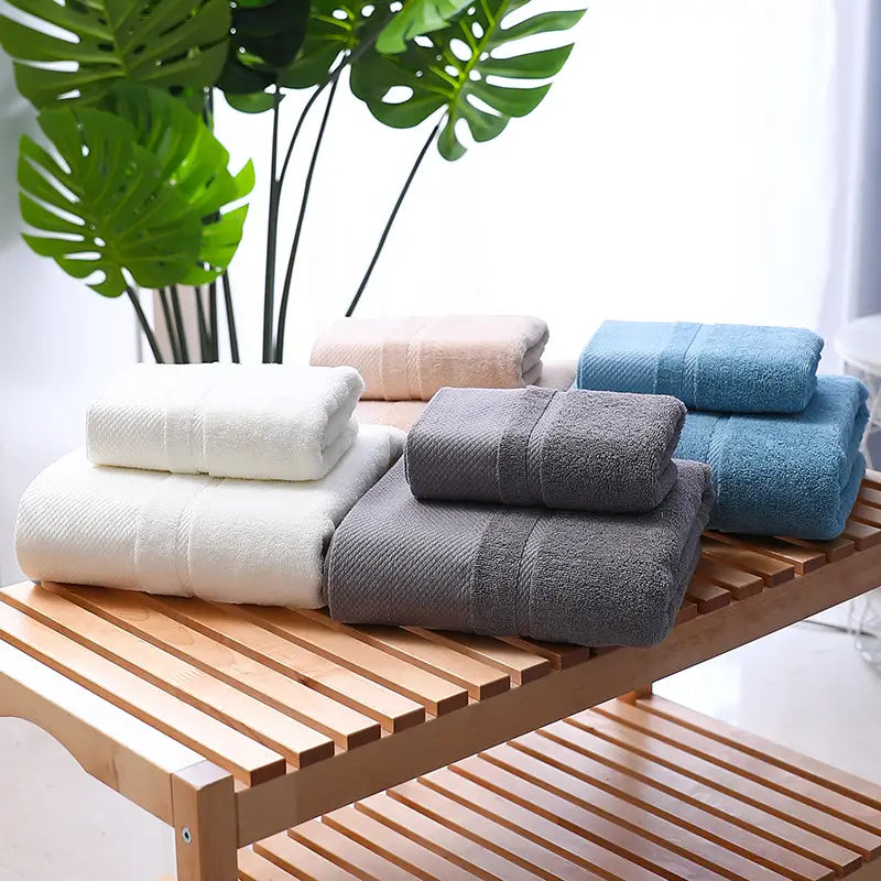 Tide · NB G2-4 — baby blue bath towel