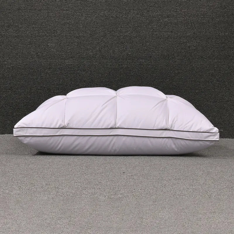 White goose down cotton pillow