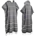 Turkish cotton hooded beach robe