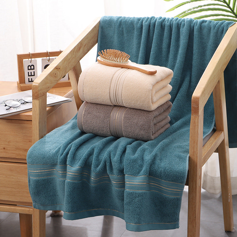Ochre · NB G2-6 — earthy brown bath towel