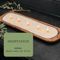 Bamboo amber lime 5-wick candle