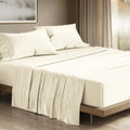 Ivory Egyptian cotton sateen sheet set