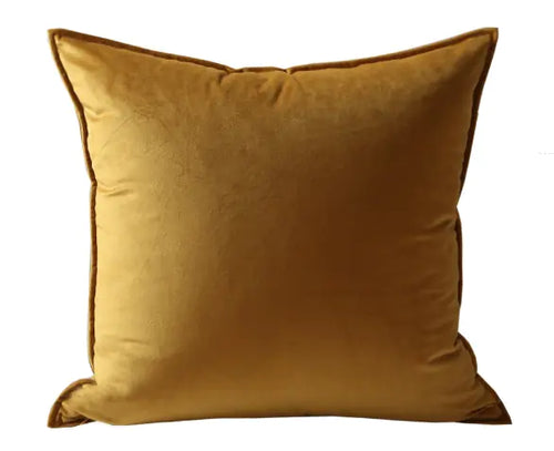 Velvet cushion cover