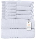 Cotton 12-piece towel set