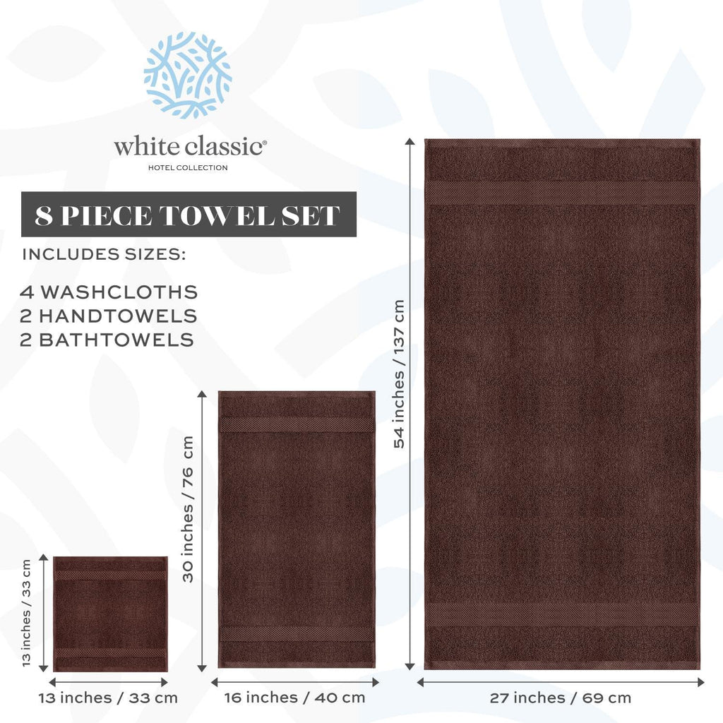 Mocha · NB G1-6 — coffee bath towel