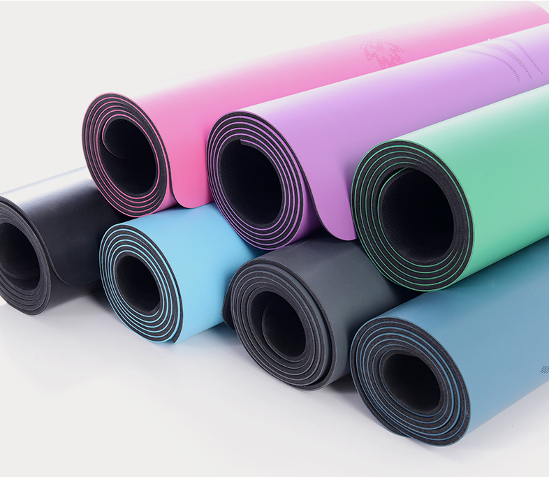 Asana — Suede-Touch Rubber Yoga Mat, 5 mm