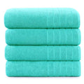 Ring-spun cotton bath sheet set of 4
