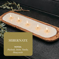Patchouli amber vanilla 5-wick candle