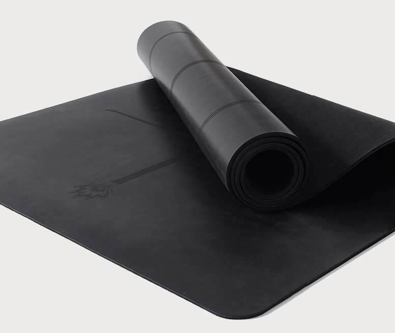 Asana — Suede-Touch Rubber Yoga Mat, 5 mm