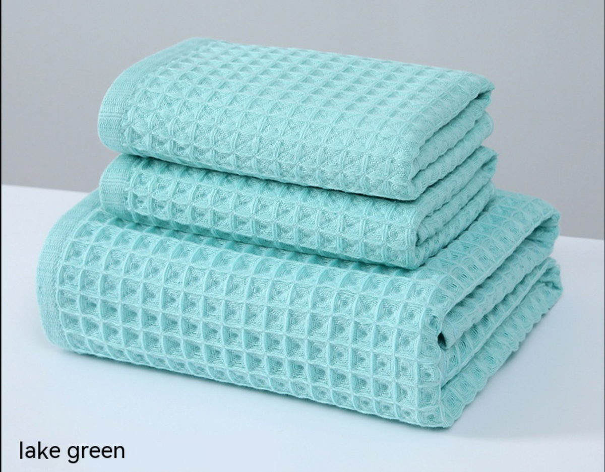 Steam · BC 01-02 — Cotton Waffle Bath Towel