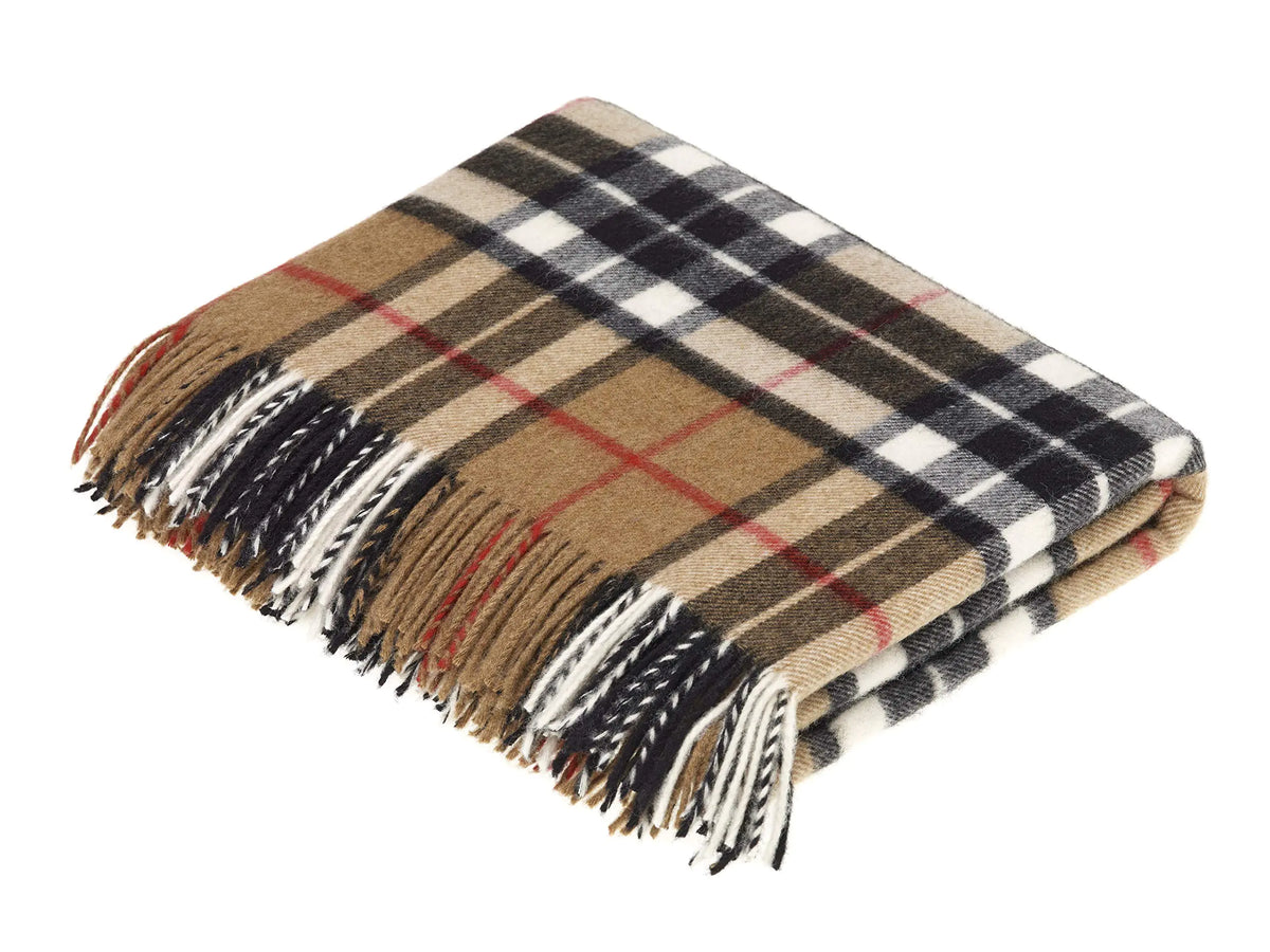 100% merino lambswool throw