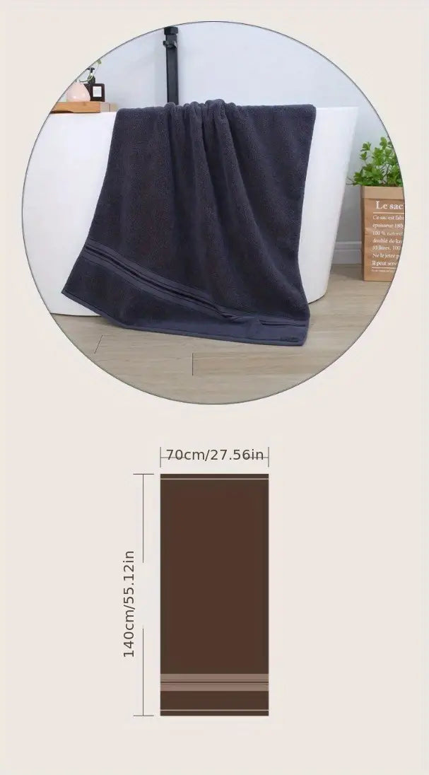 Tide · NB G2-4 — baby blue bath towel